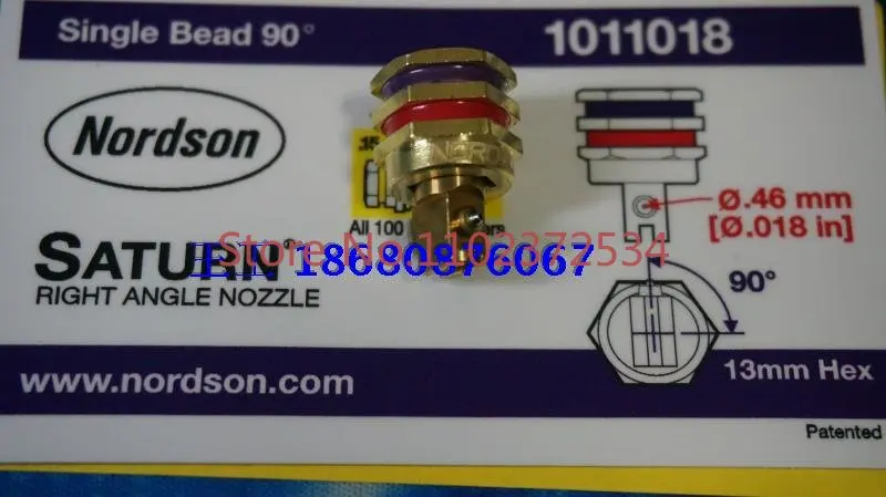 

Nordson Nordson hot-melt adhesive machine single-hole nozzle NOZZLE, 90, SING 1011011018