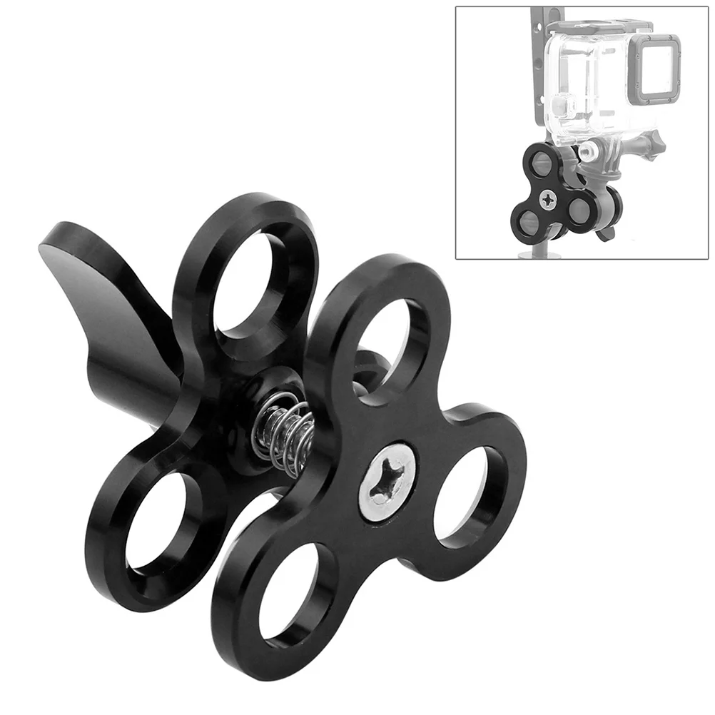 

Camera Mount Webcam Holder Clip Tripod Stand Mini Backdrop Armdesk Go Pro Harness Clamp