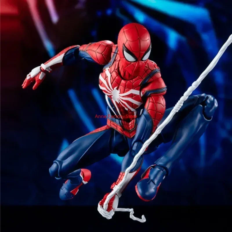 Фото Фигурка Человека-паука для PS4, коллекционная фигурка Человека-паука из Avengers, улучшенный костюм, игровая версия для PS4, кукла Hot Toys, подарок для мальчиков №3