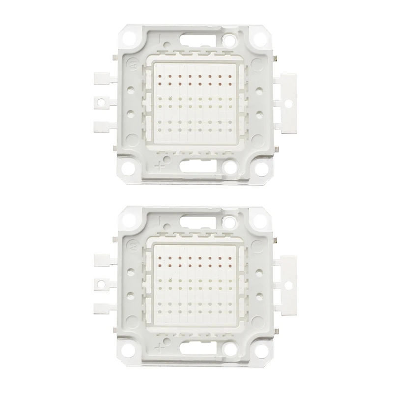 

2 шт., мощная светодиодная лампа 50 Вт с чипом RGB, точесветильник светильник «сделай сам», цвет светильник: красный/зеленый/синий