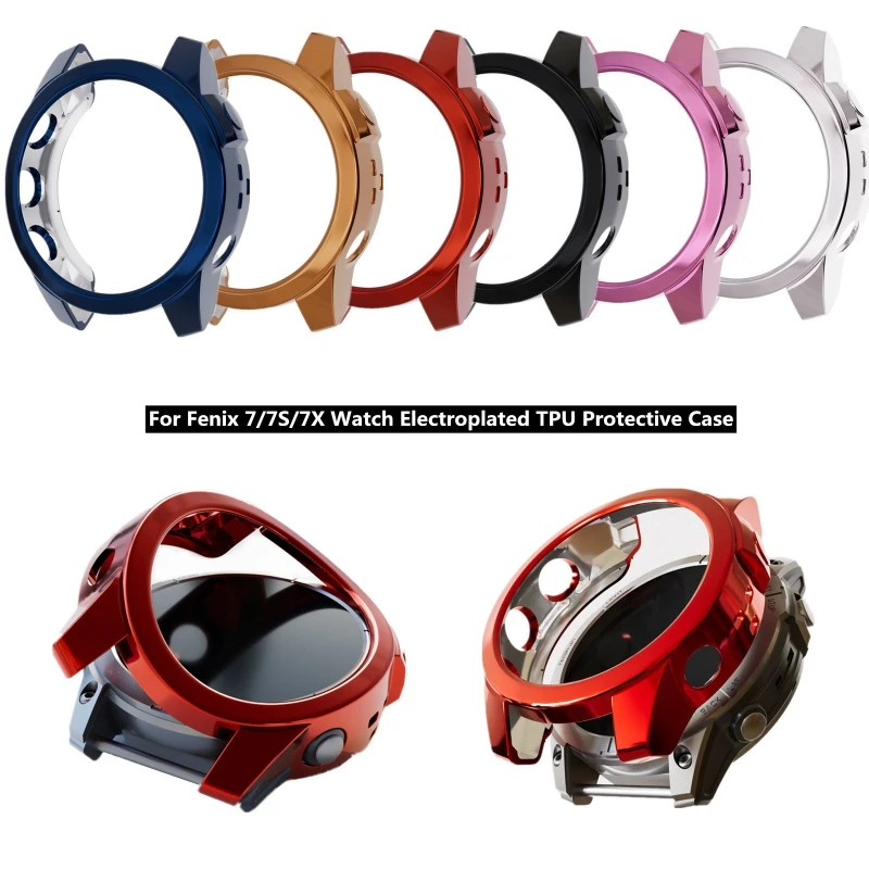 

Гибкий ударопрочный защитный чехол для смарт-часов Garmin Fenix 7