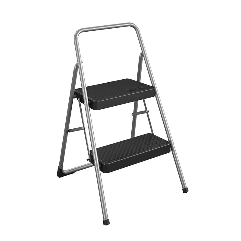 

2-Step Household Folding Steel Step Stool, ANSI Type 3, 200 lb Weight Capacity, For Home