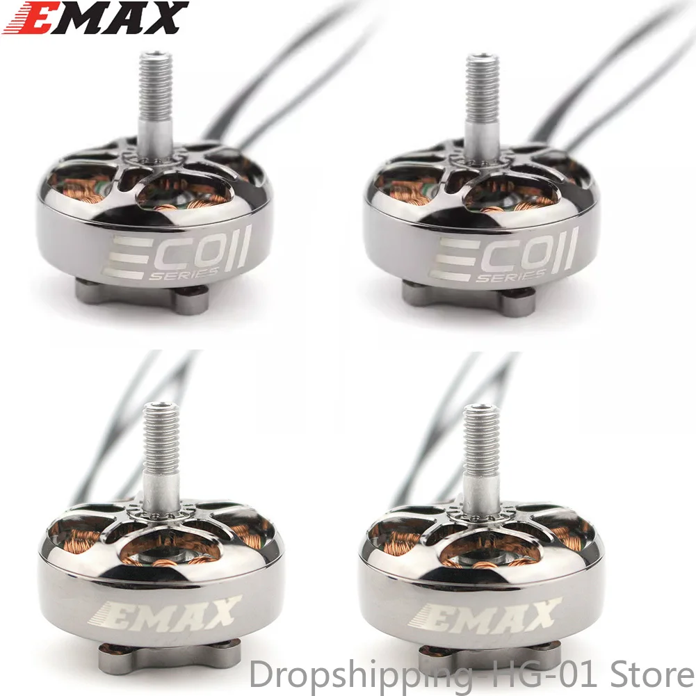 4 шт./лот EMAX ECOII Series eco ii 2807 6S 1300KV бесщеточный двигатель для Mark4 Apex 7 дюймов FPV Racing Drone