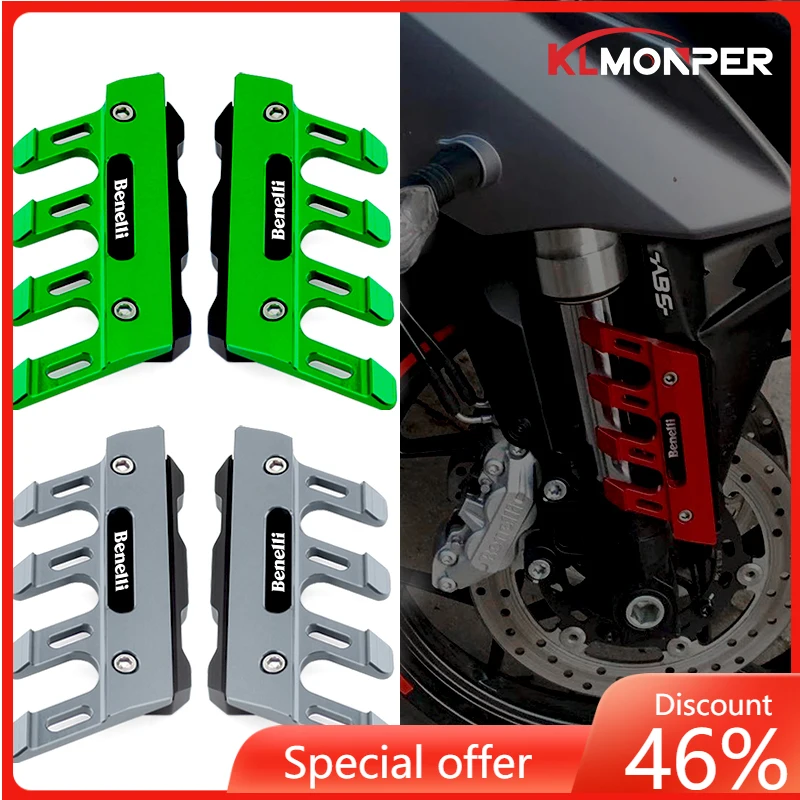 

For Benelli Leoncino 500 New Motorcycle Mudguard Front Fork Protector Guard Block Front Fender Slider CNC Aluminum Accessories