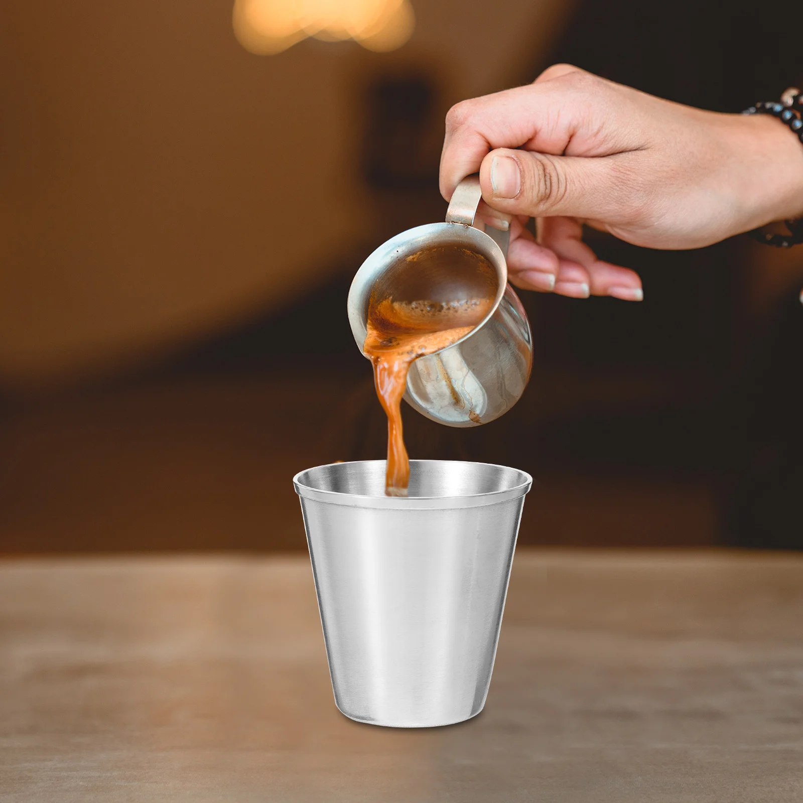 12 шт. стеклянная подставка для текилы из нержавеющей стали диспенсер чая молока