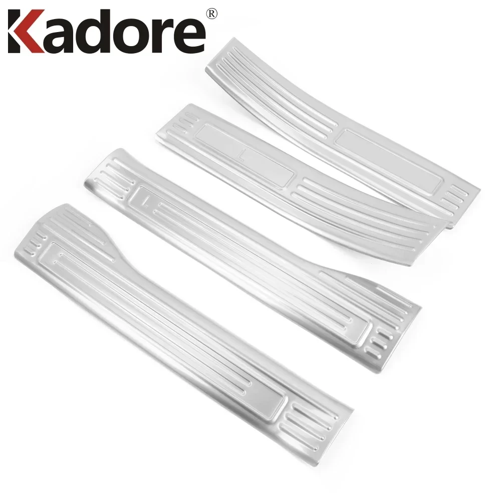 Стальная Накладка на порог для Ford Kuga Escape 2020-2022 2023 2024 защитная накладка педаль