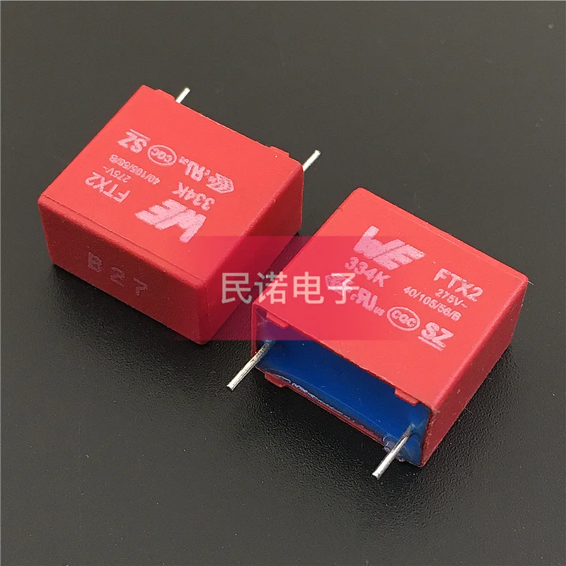 

50 шт./лот DIP емкость FTX2 275V 310VAC мкФ 0,33 334 NFleg ширина 10 мм Новый и оригинальный