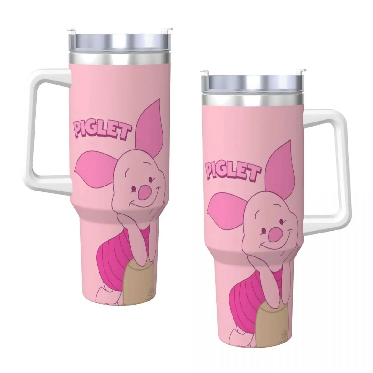 Пятачок милый мультяшный стакан из нержавеющей стали пляжная термокружка с