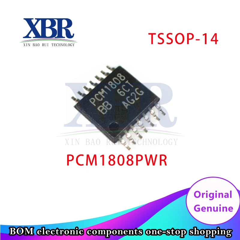 10 шт. PCM1808PWR TSSOP-14 Audio аналоговый/цифровой преобразователь IC Sgl-состава Ana вход 24B 96kHz Stereo ADC