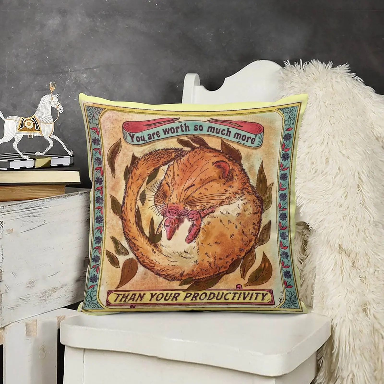 Вы стоит больше чем ваша производительность-Противоударная подушка в стиле