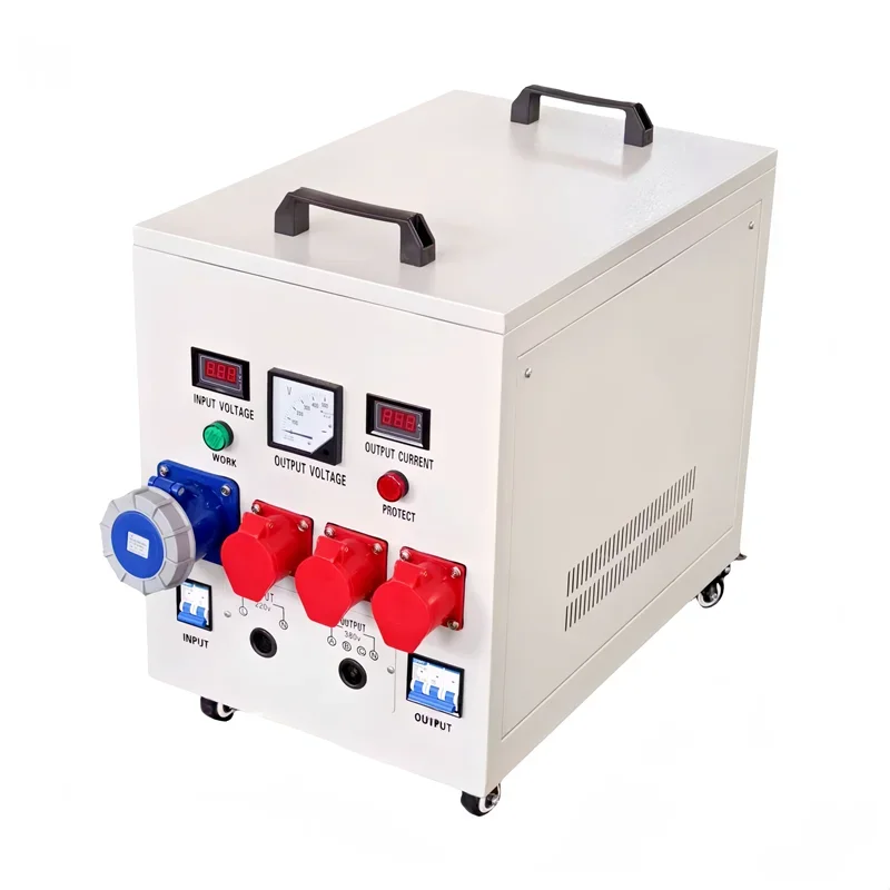 Фото AHK-10kva однофазный преобразователь 220В в трехфазный 380В, трехпроводной или четырехпроводной. №3