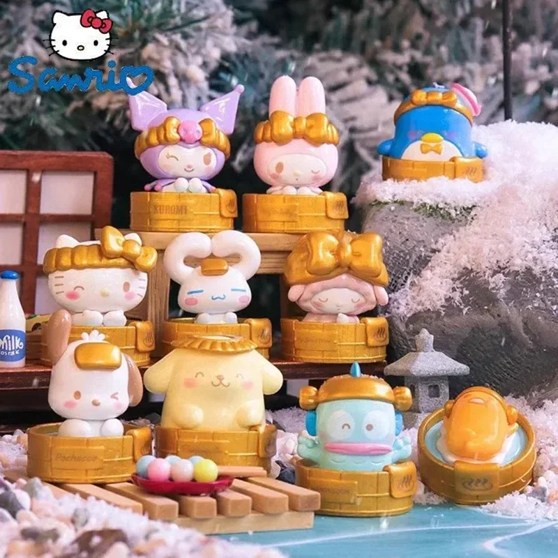 Mimiso Sanrio семейное искусственное Коричное кольцо Kuromi почтовый помпон пурин