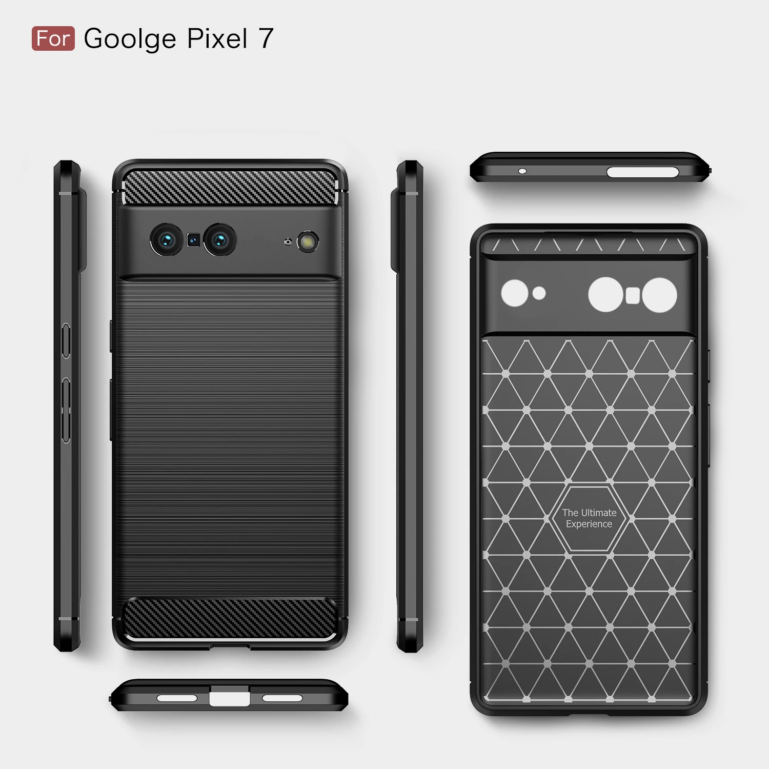 Carbon Fiber Case For Google Pixel 3 2 7 6 5 4/Pixel 3 XL Case Soft Cover For Google Pixel 3 2 XL 4 3A 4xl Phone Coque Fundas