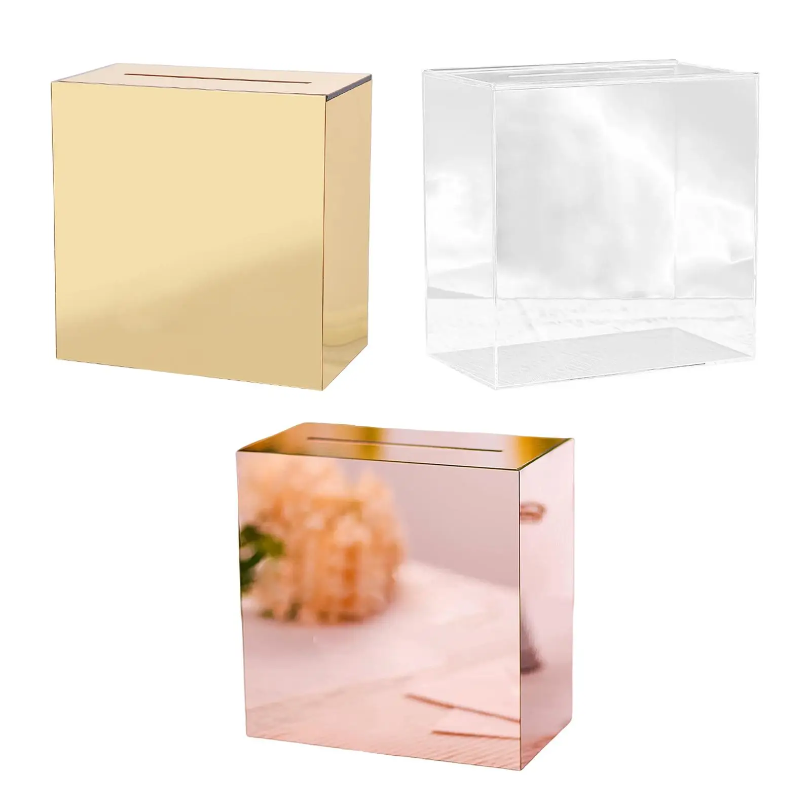 

Box Money Box Gift Box Holder for Birthday Wedding Reception