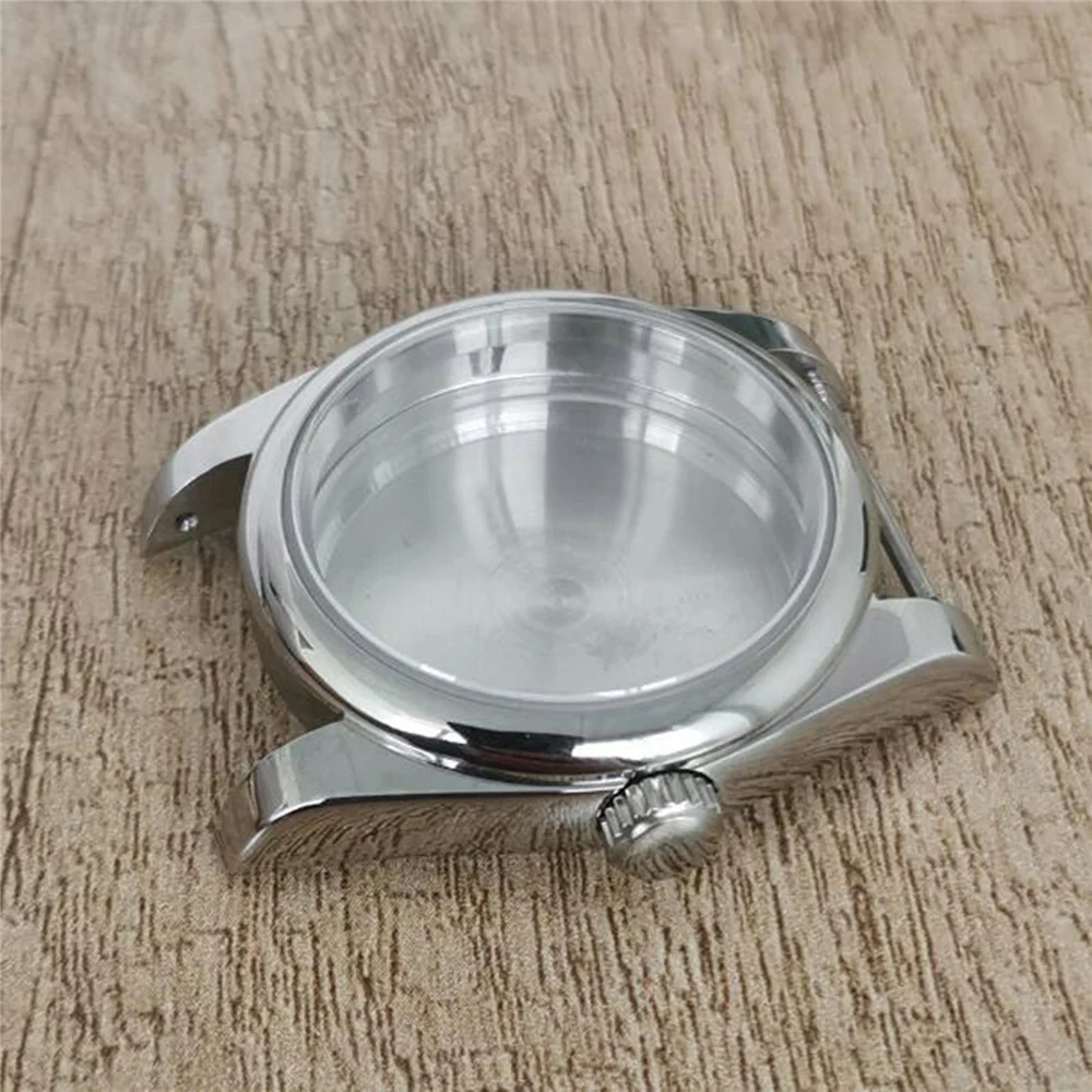 

36MM Oyster Perpetual/Fluted Bezel Sealed Case Rubber Strap Sapphire Glass Cyclops Lens for NH35/NH36/ 4R Movement