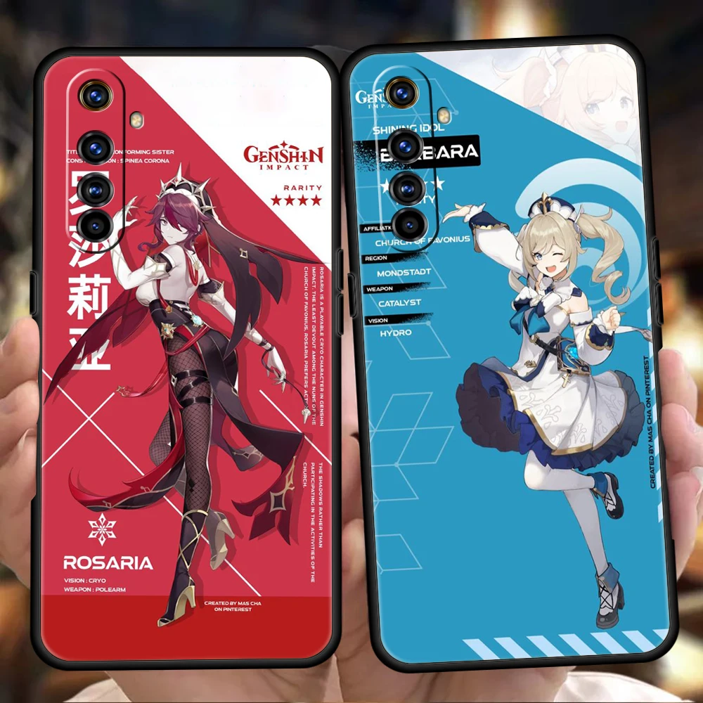 

Genshin Impact Aranara Phone Case Cover for Realme 8 9 10 Pro 8i 9i C3 C11 C21 C25 C35 GT2 GT Neo 2 3 3T Plus 5G Silicone Shell