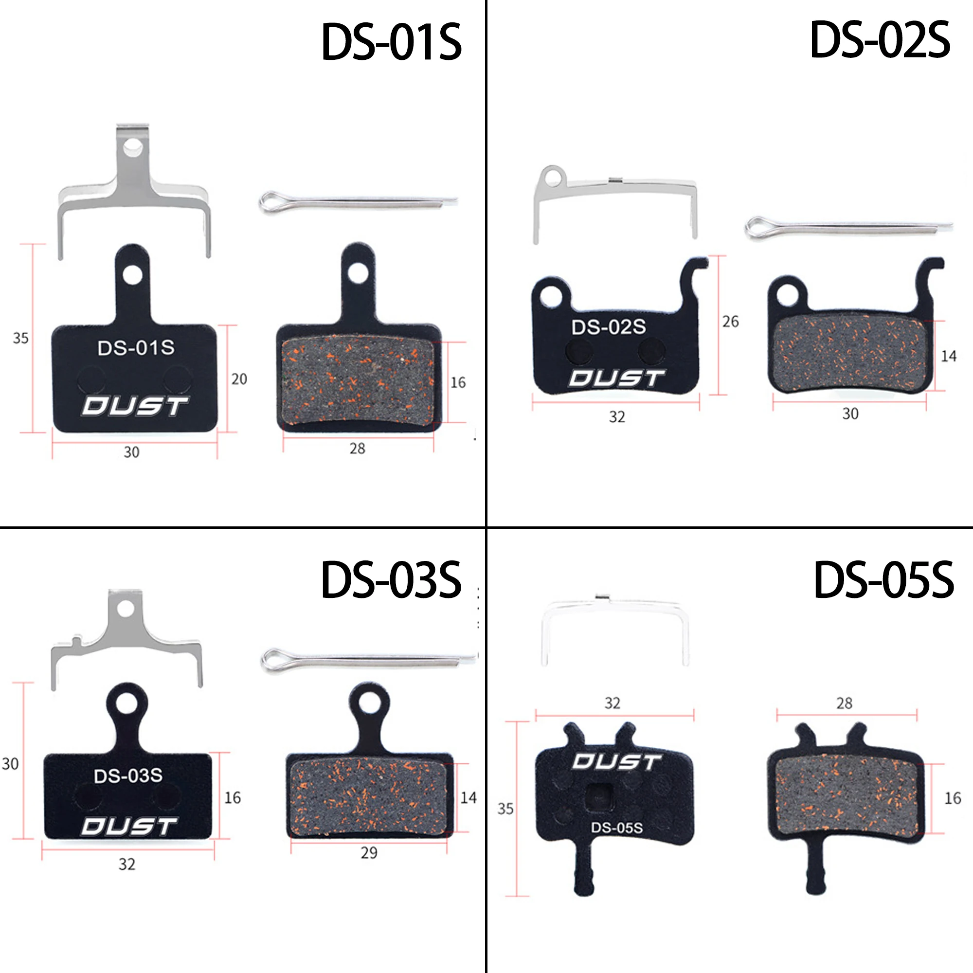 Гидравлические дисковые велосипедные тормозные колодки керамический материал