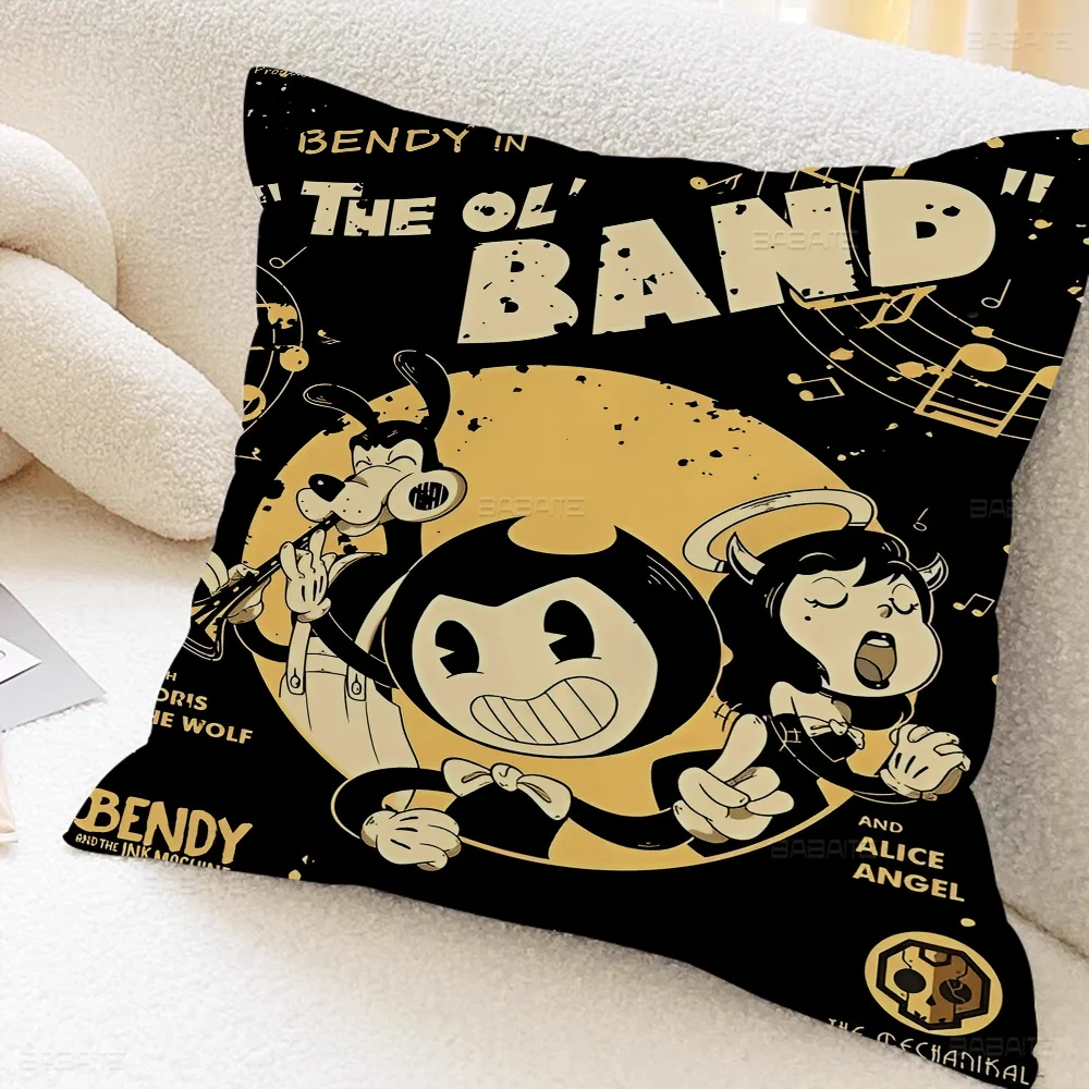 B-Bendy A-And The L-Ink M-Machine Stitch Lucky Dragon наволочка для дивана чехол подушки украшение дома