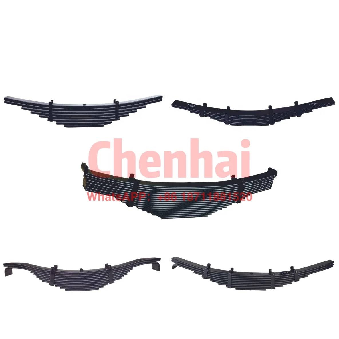 Китай производит сверхмощную листовую пружину на заказ для автозапчастей HOWO