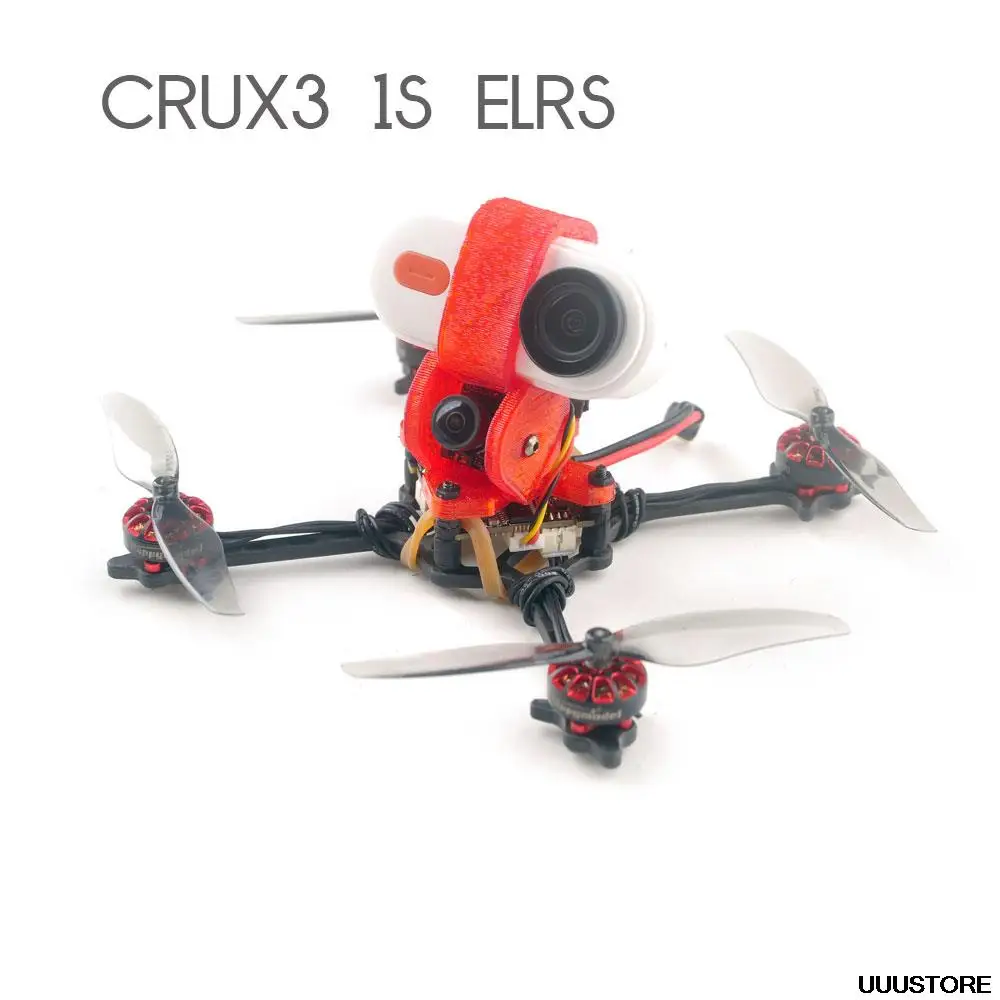 40g Happymodel Crux3 1S ELRS 2,4G RX 115 мм Колесная база 3 дюйма F4 зубочистка FPV гоночный Дрон BNF w/5,8G VTX Caddx 1200TVL камера