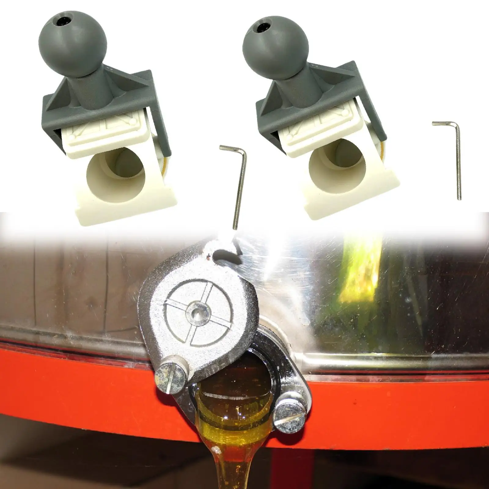 Аксессуар для клапана меда инструмент розлива пчеловодства кран экстрактора