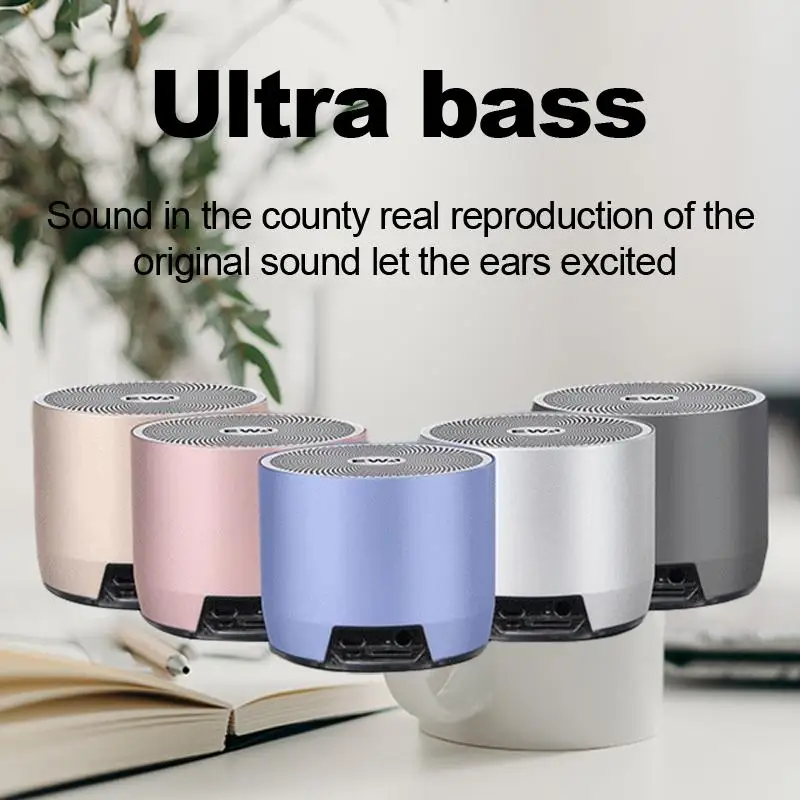 

Unleash the Power of Music with the Heavy Bass Mini Cannon A3 Wireless Bluetooth Portable Card-Inserting Mobile Speaker