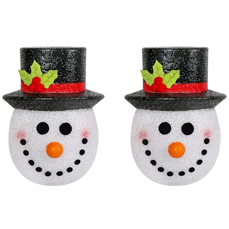 

2 упаковки, новогодние чехлы на крыльцо с изображением снеговика