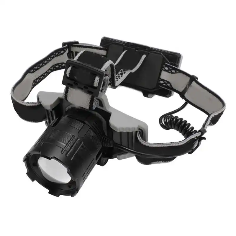 Headlamp LED Headlamp Telescopic Zoom TYPE C Charging for Hiking