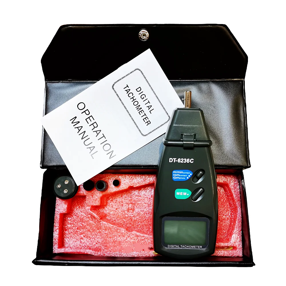 Цифровой тахометр многофункциональный лазерный оптический прибор для измерения