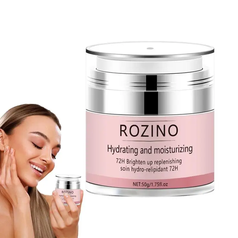 

50g Moisturizing Face Cream Refreshing & Brightening Face Cream Lightweight Skin Care Cream For Most Skin Types For Men & Women