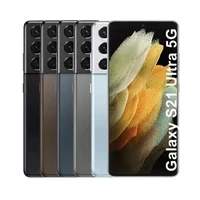 Original Samsung Galaxy S21 Ultra G998U1 S21U 6 8  ROM 128 256 512GB RAM 12 16GB Snapdragon NFC Unlocked Mobile Phone