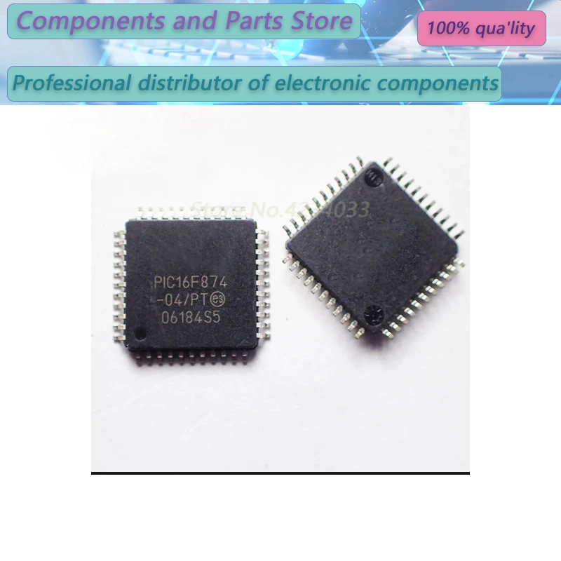 

1pcs 100% New PIC16F874-20I/PT PIC16F874A-I/PT PIC16F874A TQFP44 Geïntegreerde Chip Originele Nieuwe