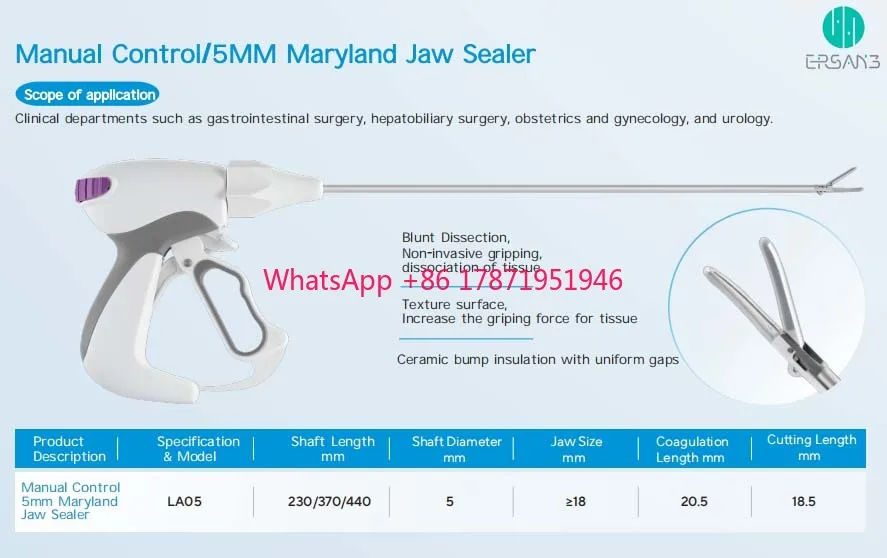 Запечатывание сосудов Ligasure Электрохирургический генератор Коагуляционная