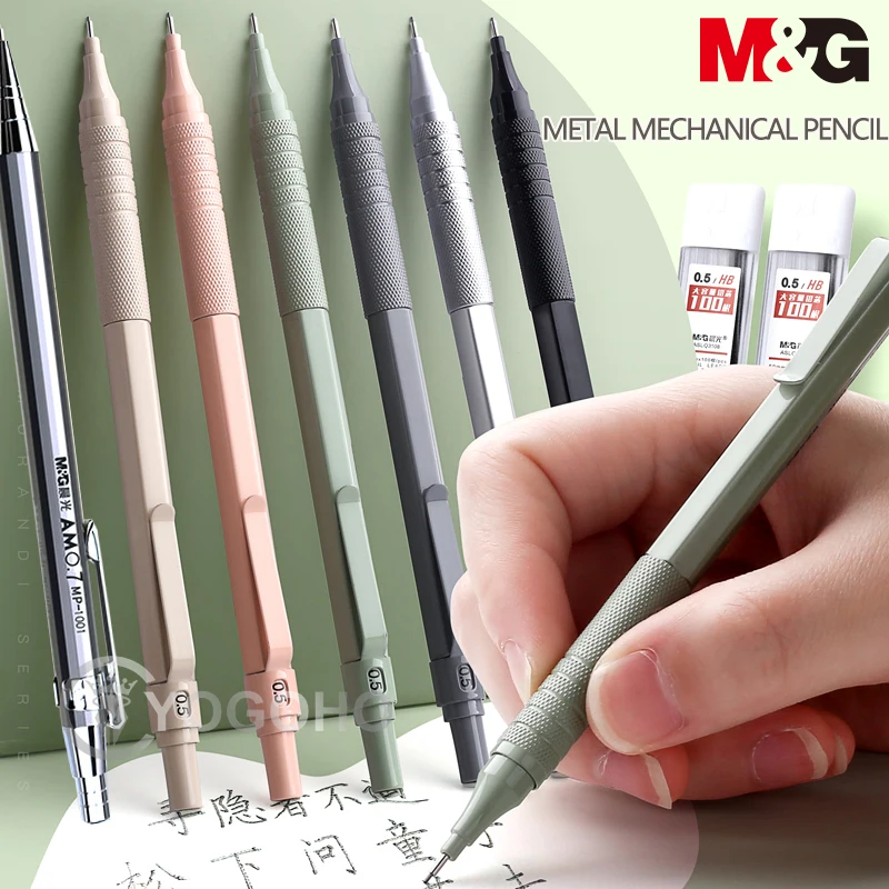 0.5mm/0.7mm Lead Refill Student Writing Stationery Automatic Pencils Office School Supplies