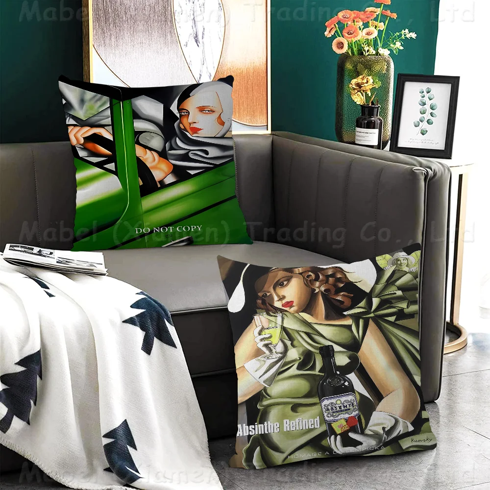 Tamara De Lempicka художественная наволочка Toon подарок спальня домашний диван стул декор
