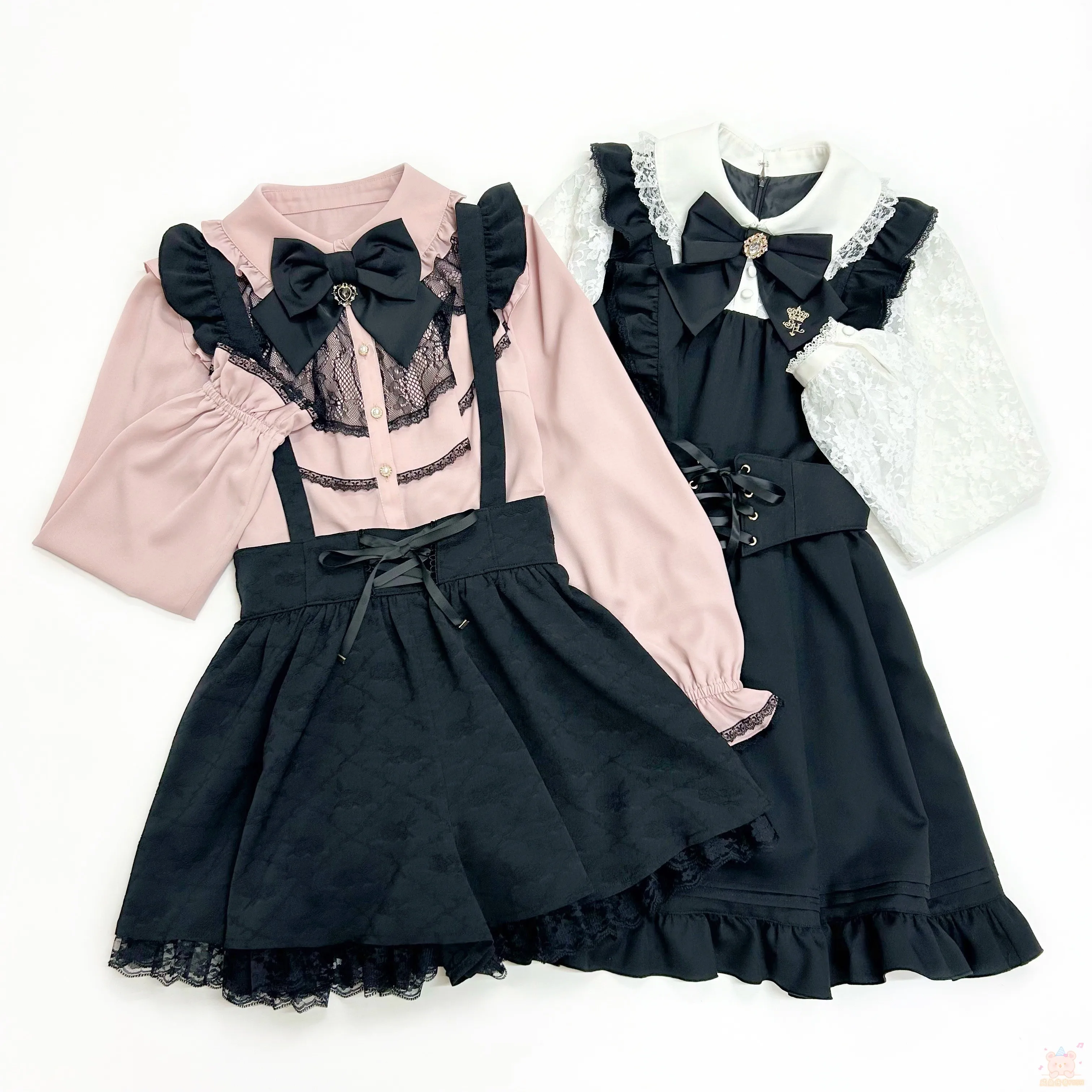 Lace Detachable Strap Shorts All-Match Japanese Style Fashion Casual Shorts Sweet Summer Shorts for Women