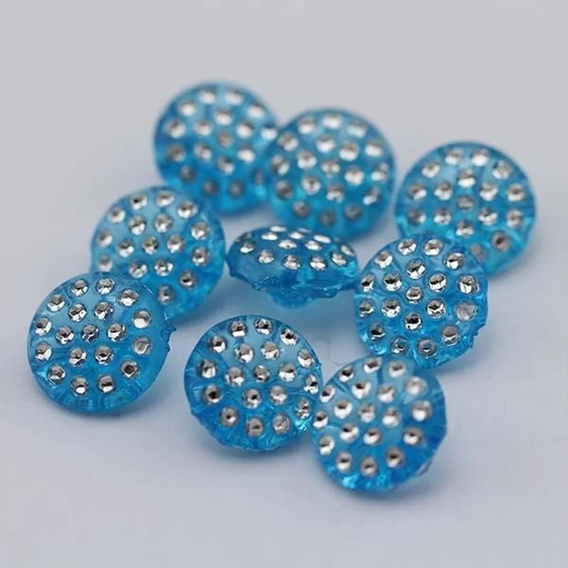 

12,5 мм, новинка 100, высококачественные акриловые пуговицы с кристаллами, Детская рубашка ярких цветов, декоративные пуговицы для куртки