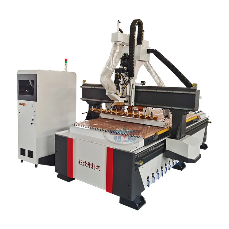 

Hot Sale 1212 1325 1530 ATC CNC Router Machine Woodworking 3D Model Making Wood Carving Cutting Machine