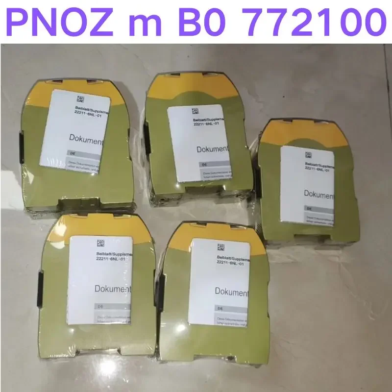 Совершенно новое реле безопасности PNOZ M B0 772100