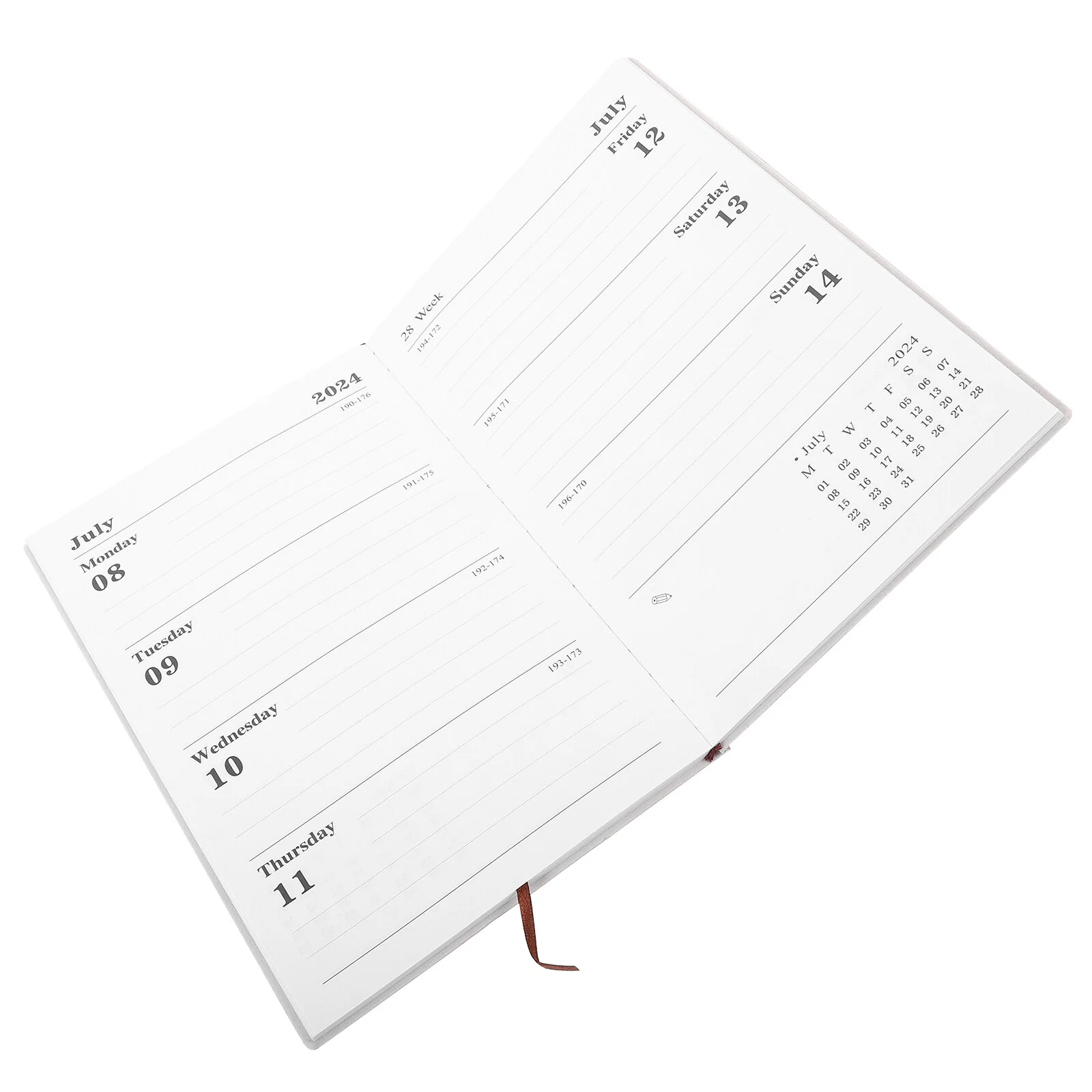 

Office Supplies Supply Portable Planner Books Writing Notebook Academic Multi-function Pads