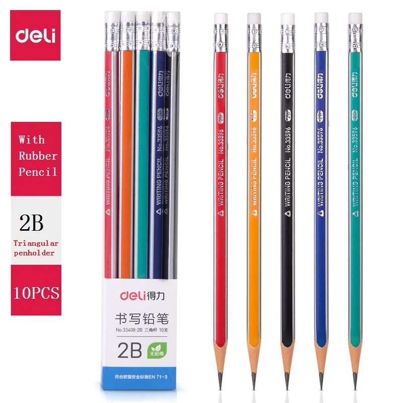 Lapices With Eraser For Student Children Drawing Writing Lapiz For School Stationery Supplies
