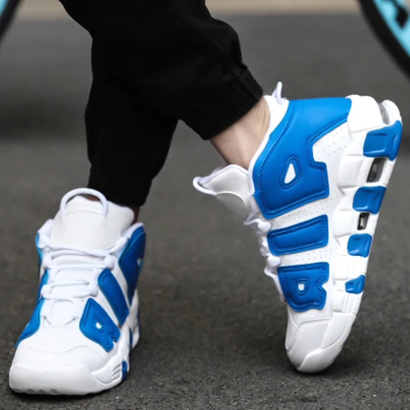 NEW Men Shoes Casual Sneakers High Top Air Basketball Tennis Lace-Up Male Student Teens Light Breathable Running Lovers shoes