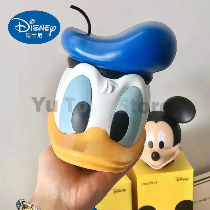 

New Disney Mickey Mouse Donald Duck Piggy Bank Aoger Cute Home Ornaments Coin Storage Jar Money Box Figures Kids Birthday Gift