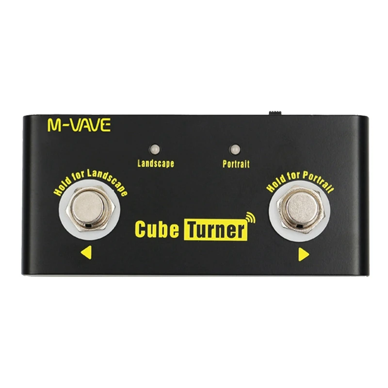 

M-VAVE Wireless Page Turner Pedal Bluetooth Rechargeable For Tablet Smartphone Electronic Music Scores