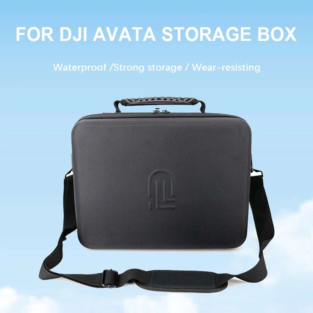 

Портативный защитный чехол для дрона DJI Avata ударопрочный дорожный контейнер для хранения с пультом дистанционного управления защитные очки органайзер для корпуса дрона