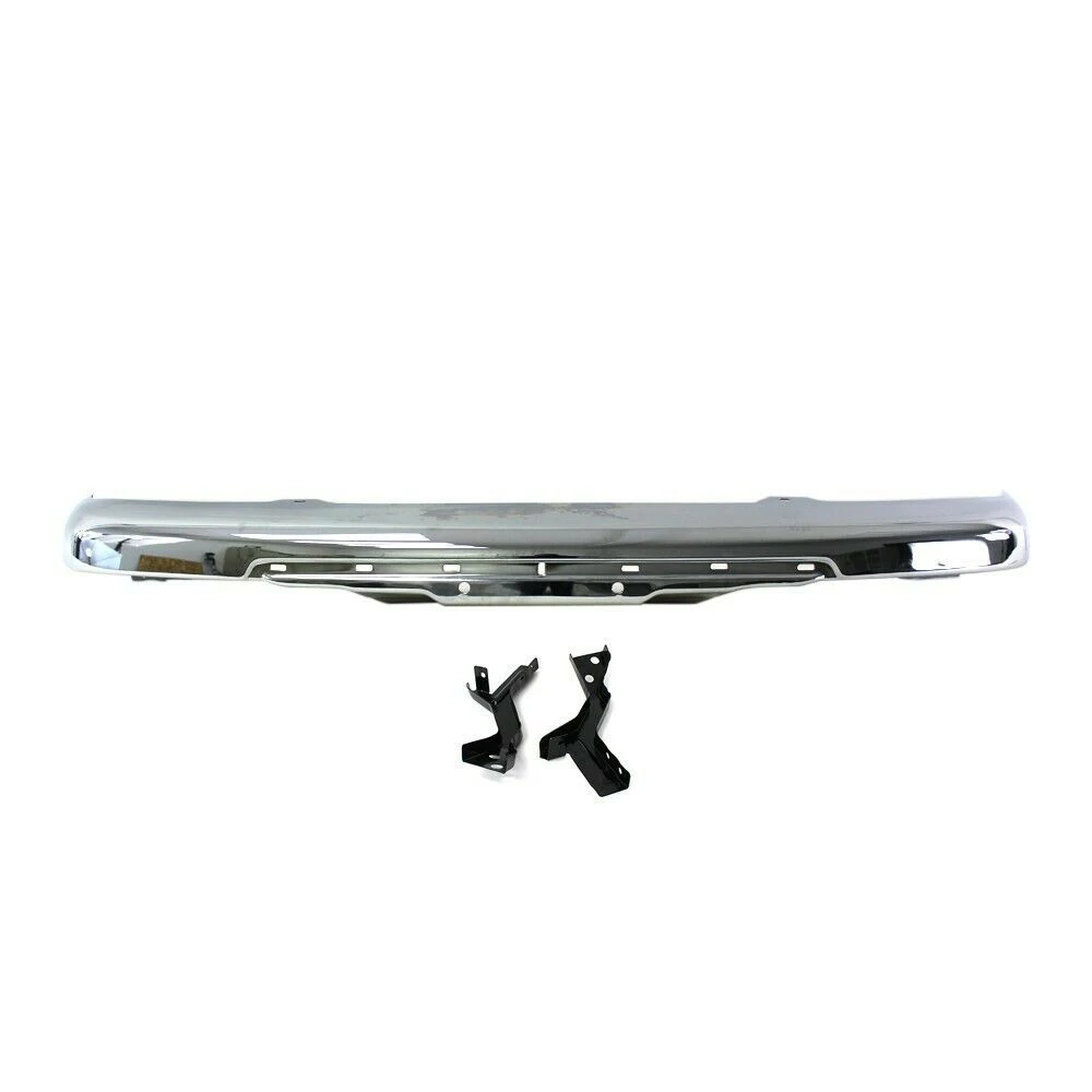 

Chrome Front Bumper Face Bar with Brackets For 2004-2012 Chevrolet GMC Isuzu