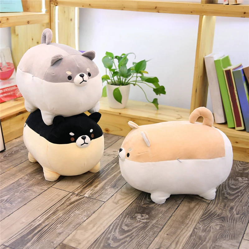 

Corgi Dog Plush Toy Cute Cartoon Kawaii Stuffed Soft Doll Cushion Boys Girls Anti Stress Cushion Pillow Toys For Children Kids