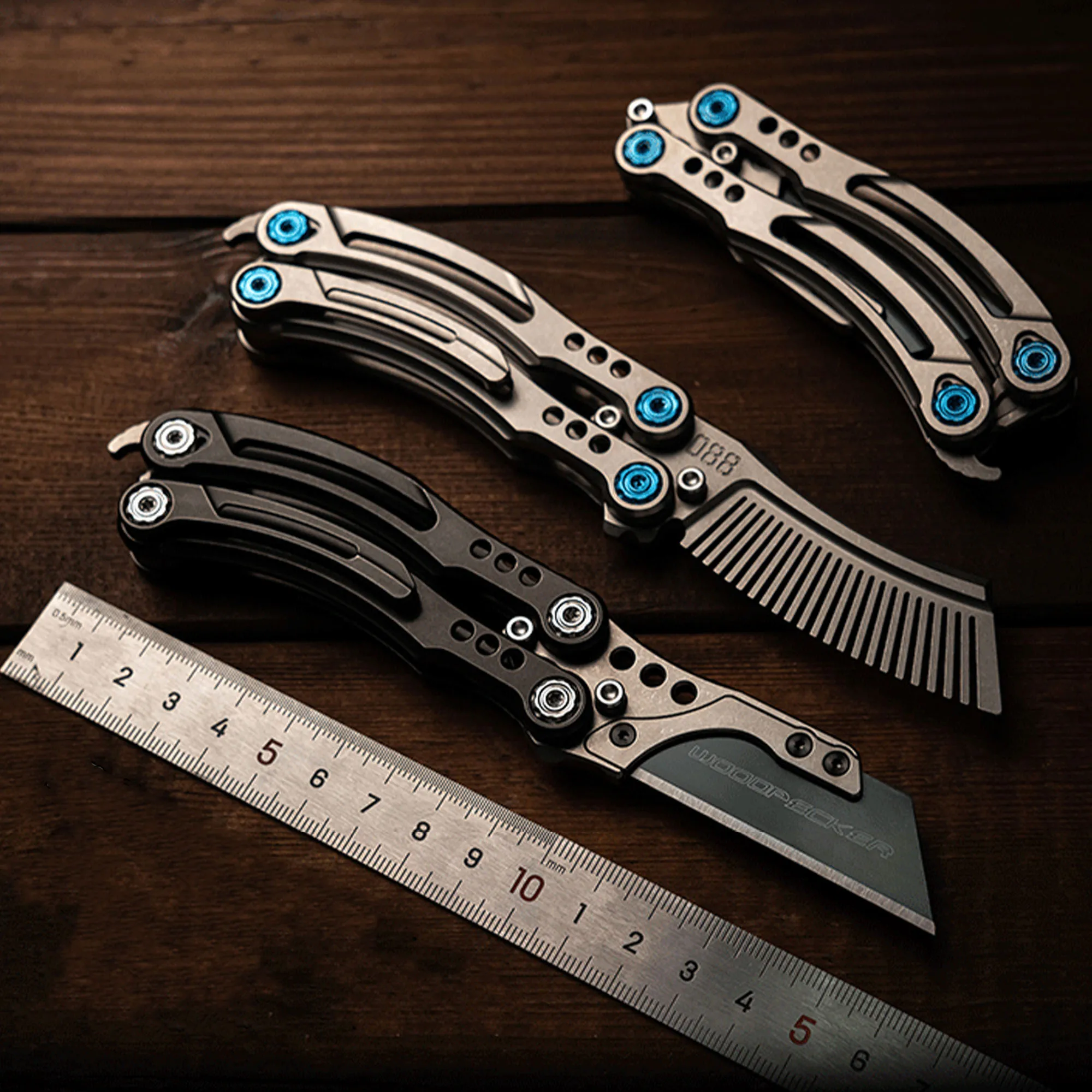 

WANWU Original Titanium alloy Utility Knife EDC Quick-release Floding Knife Multi-functional Tool Outdoor Gift
