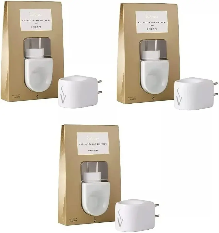 

Aromatizador Elétrico Original - 3 Unidades - Via