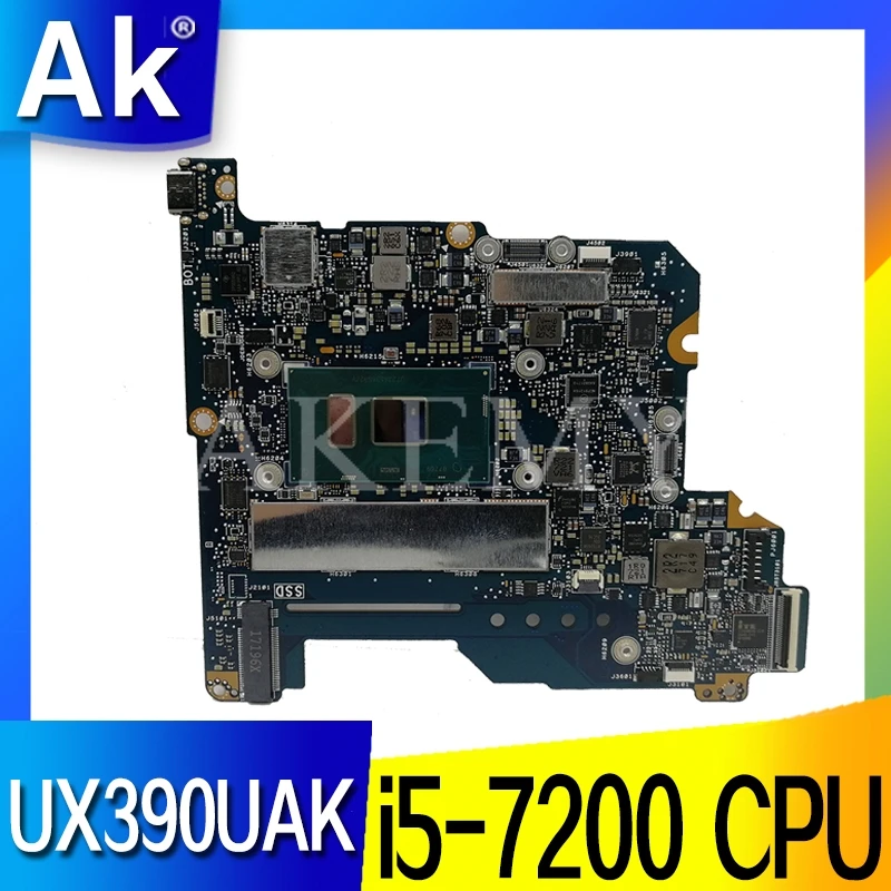 

UX390UAK i5-7200CPU Mainboard REV1.2 For Asus UX390 UX390U UX390UA UX390UAK Laptop motherboard UX390UAK Motherboard Test OK